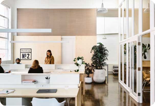 The Serviced office