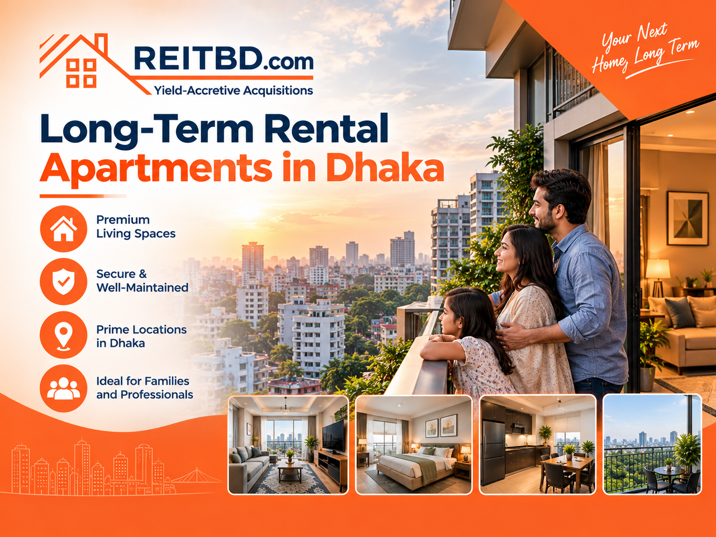 Long-Term Rentals in Dhaka