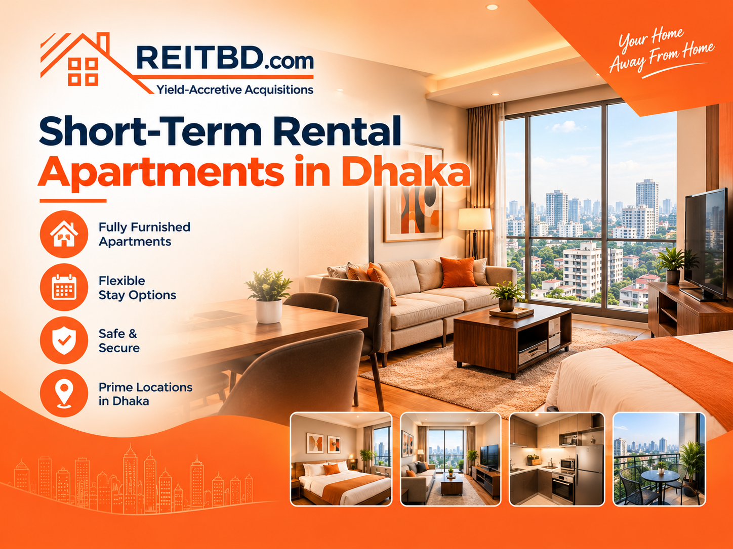 REITBD Dhaka Apartment Living